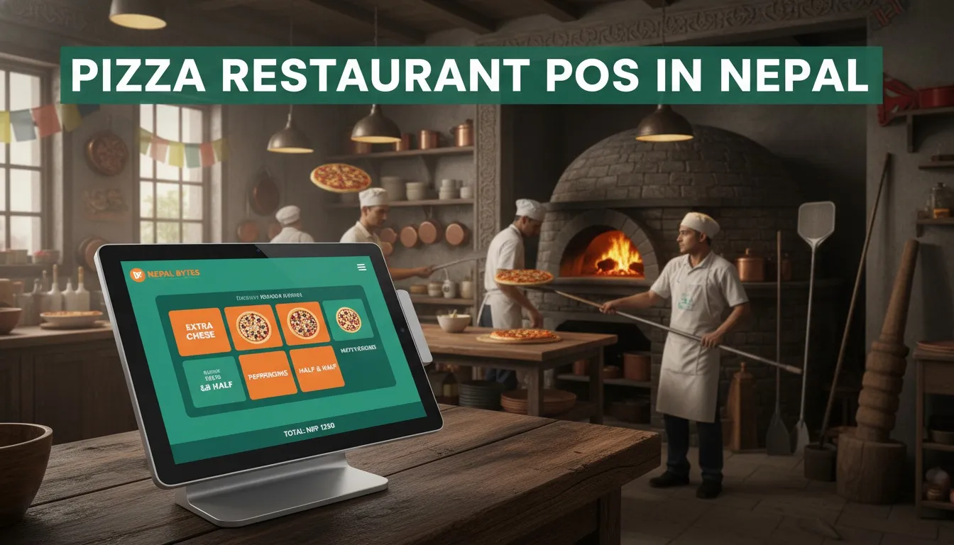 Cover: Pizza Restaurant POS in Nepal: Modifiers, Halves & Kitchen Timing — Restronp restaurant blog Nepal
